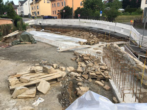 Betonarbeiten Brücke