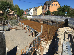 Betonarbeiten Brücke